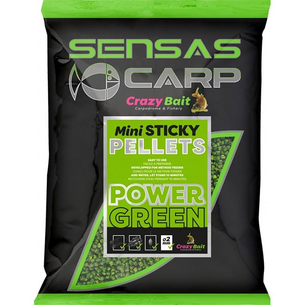 sensas-mini-sticky-pellets-power-green-2mm